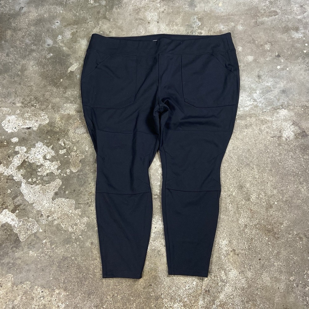 Carhartt Force Midweight Leggings Size 3X Black Fitted Utility Work Wear 102482